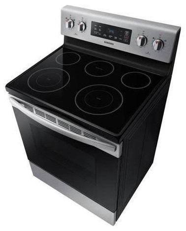 Samsung stainless steel electric stove discount